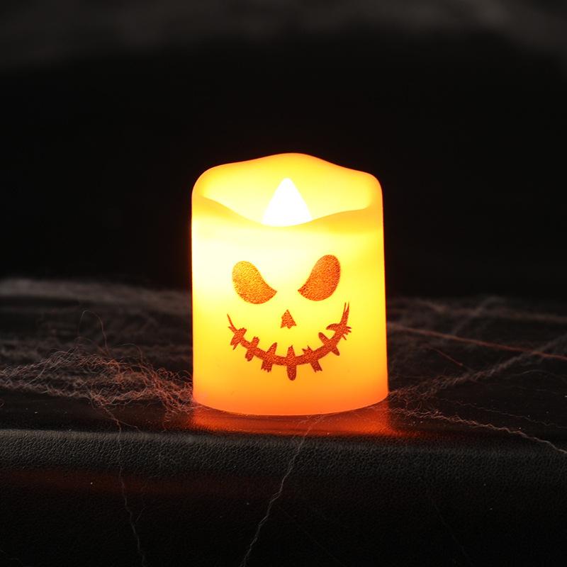 Halloween LED Ghost Hand Candle Light Simulation Electronic Candle Atmosphere Decoration Night Light