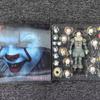 NECA IT Pennywise Deluxe Edition 7 Actionfiguren Ultimate Horror Sammlermodell Schreibtischornament Überraschungsgeschenk Spielzeug Entwickelt für Jungen