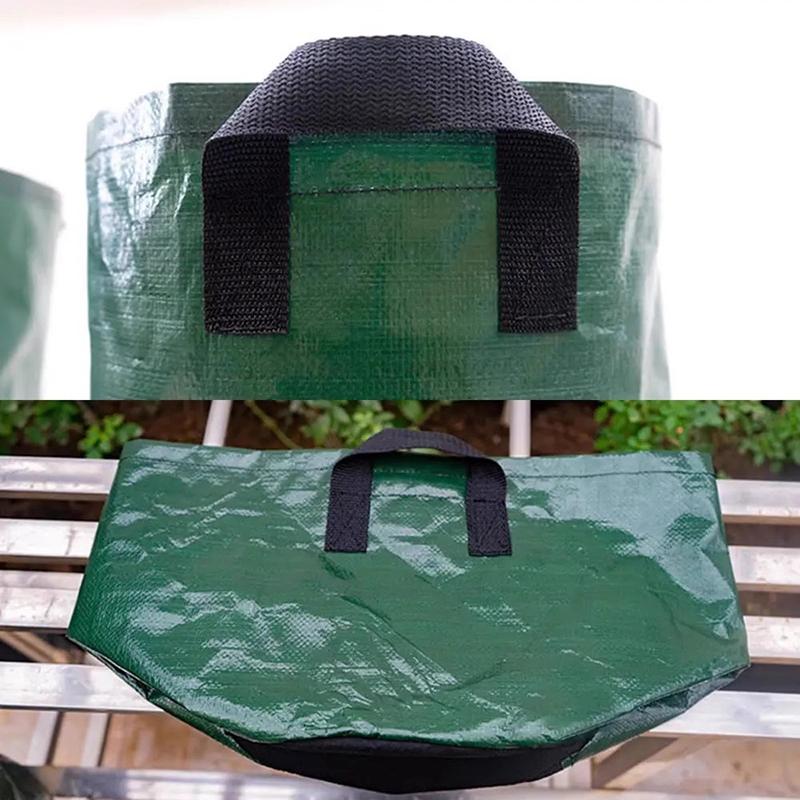3/5/7/10 Gallon PE Vegetable Grow Bag Plant Growing Bags Thickened Growing Bags Potato Onion Plant Bag Outdoor Garden Pots