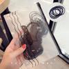 Korean Style Simple Elastic Hair Tie – Small, Thin High Elastic Band for Girls, Basic Hair Ring Headwear