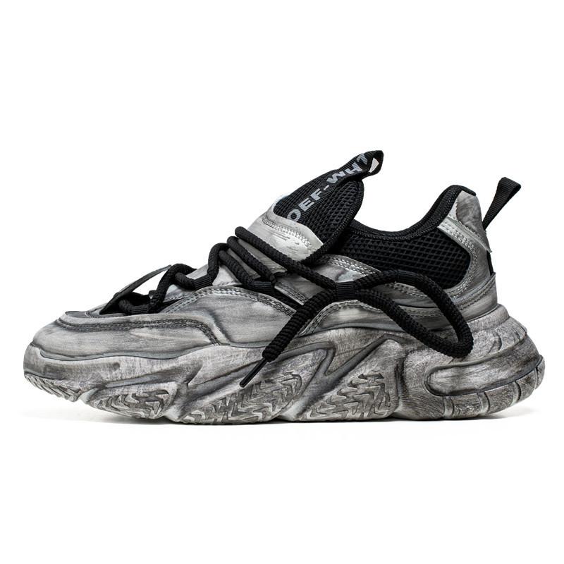 Scarpe autunno nuove mesh sportive da corsa platform casual rialzo scarpe da papà
