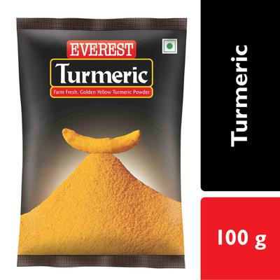 EVEREST Kurkuma w proszku 100 g Naturalna przyprawa kulinarna do gotowania i wzmacniania smaku