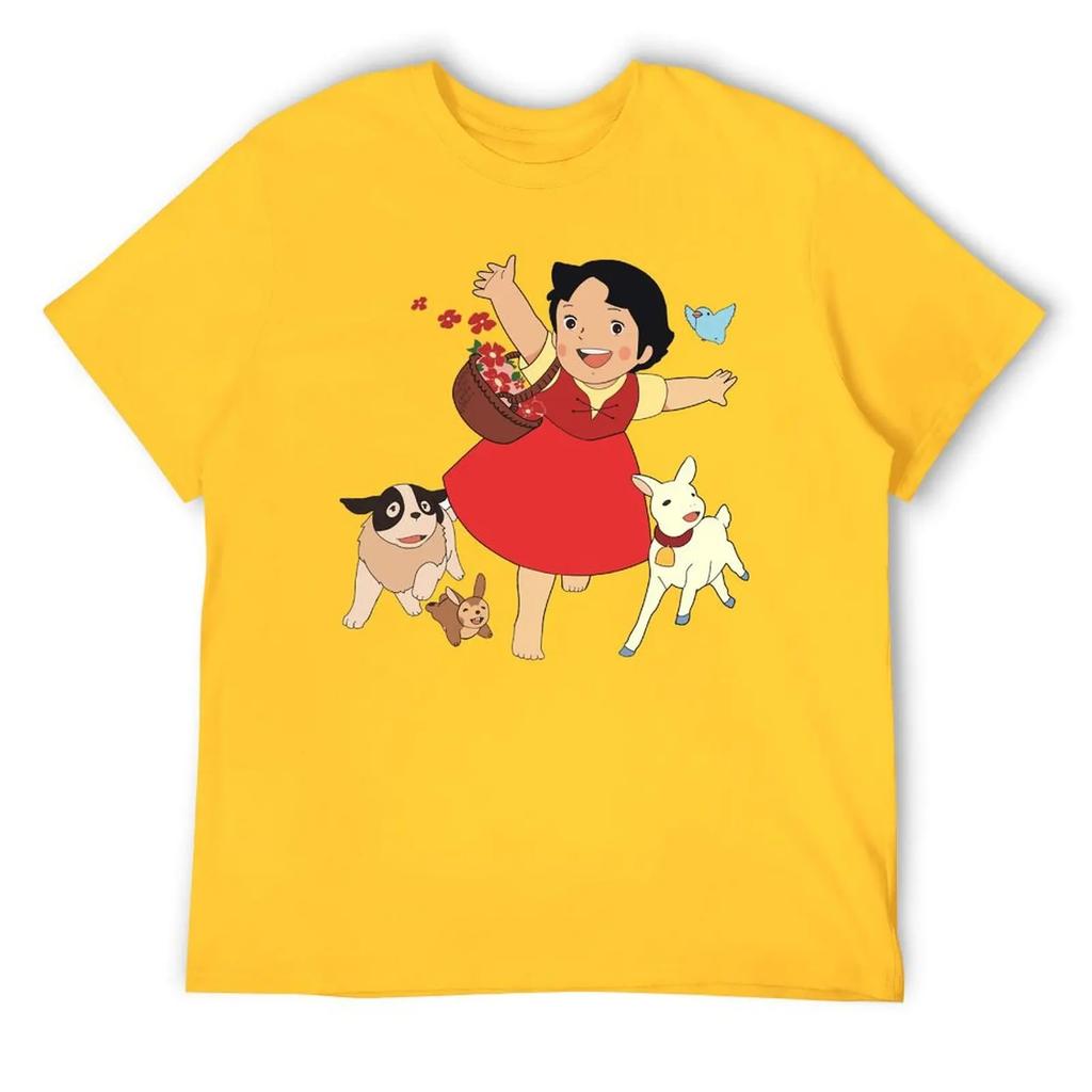 Fresh Heidi The Girl From The Alps For S T-shirt  Sports Tees Premium Casual Home USA Size