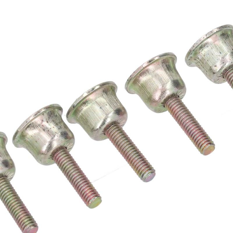 6 Pcs Chainsaw Brake Handle Screw Aluminum M4 MS260 Chainsaw Cutter Parts Screw For Stihl 024 026