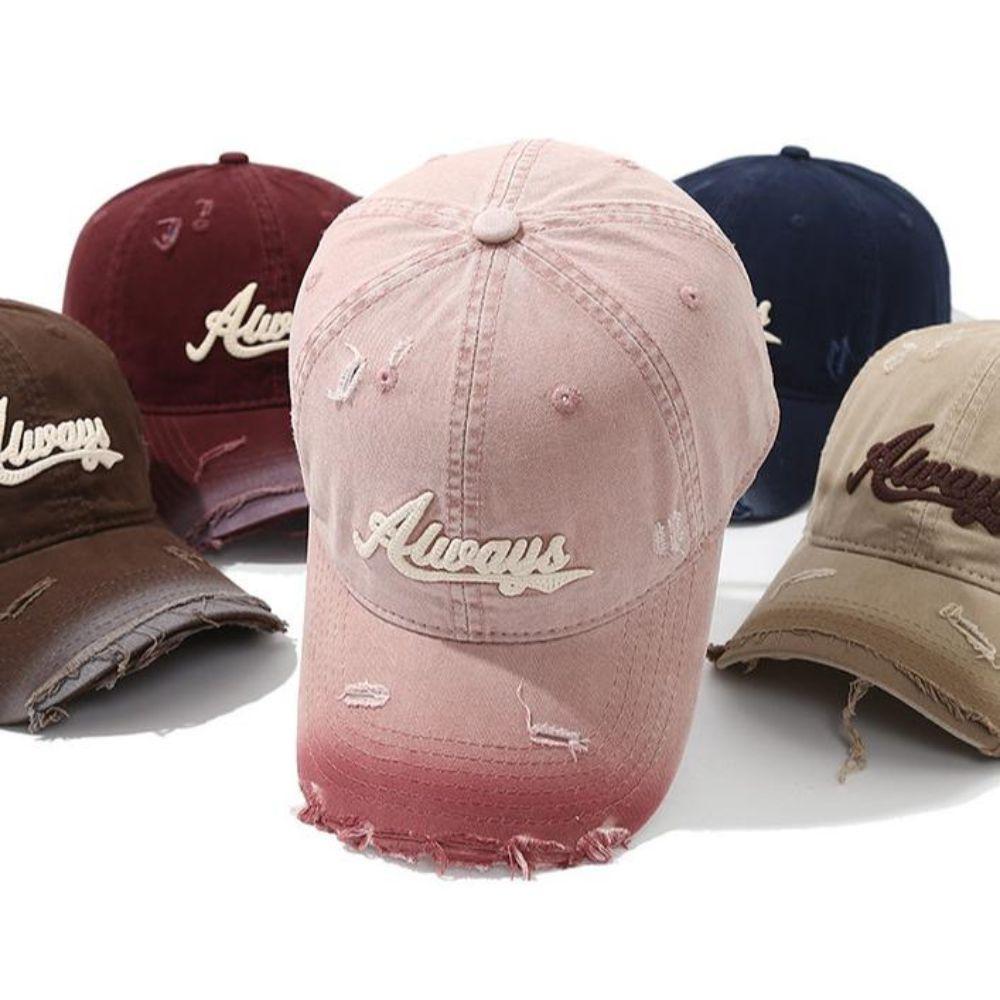 Deeper Women's Duckbill Cap Plus Size Sun Hat Fashion Pink Baseball Cap  Spring Summer Unisex