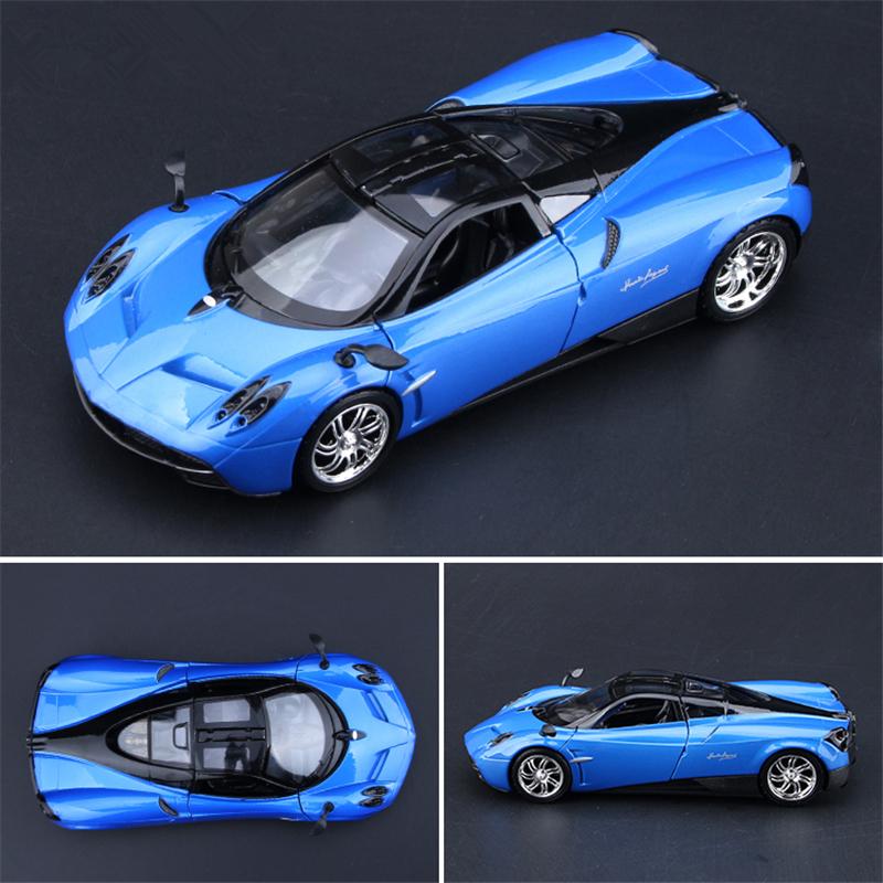 1:24 Pagani Huayra BC Alloy Sports Model Diecasts Metal Racing Super Car Vehicles Model Simulation Collection Childrens Toy Gift