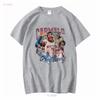 T-shirt Carmelo Anthony Pallacanestro Classica Anni '90 manica lunga o corta vintage Lavata Versatile Unisex Morbida Elasticizzata