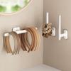 No-Drilling Hair Clip Holder Wall-Mounted Headband Organizer Hair Hoop Storage Rack  Home