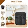 Air Fryer Dust Cover Polyester Small Appliance Protective Cover with Pocket and Carrying Handle Kitchen Rice Cooker Dust Cover