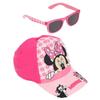 Ensemble Casquette et Lunettes UV Minnie Mouse 4-6 ans Réglable ( 53 cm ) - Rose
