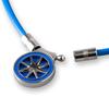 BANDEL Healthcare Necklace Earth mini x 2.0 (Blue Silver, 52cm)