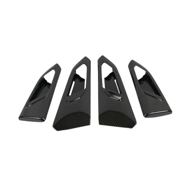 Detector Stick Trim Door Inner Handrail Handle Bowl Armrest Part 4PCs For Volkswagen VW T-cross Tcross