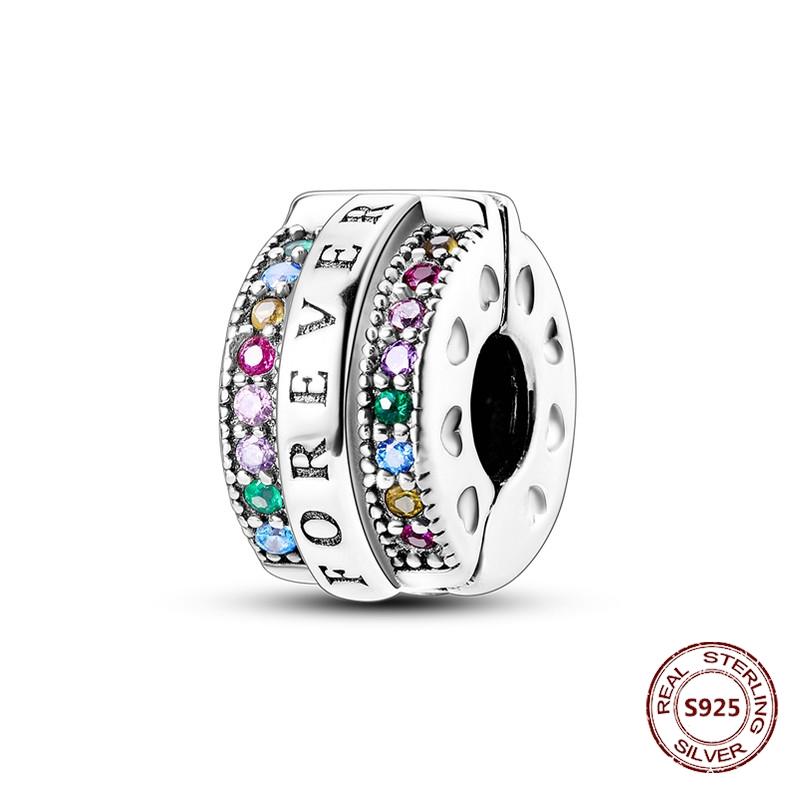 Copper Buckle Copper Charm Blue Star Moon Bead Butterfly Suitable For Original Bracelet Zircon Fine Diy Jewelry