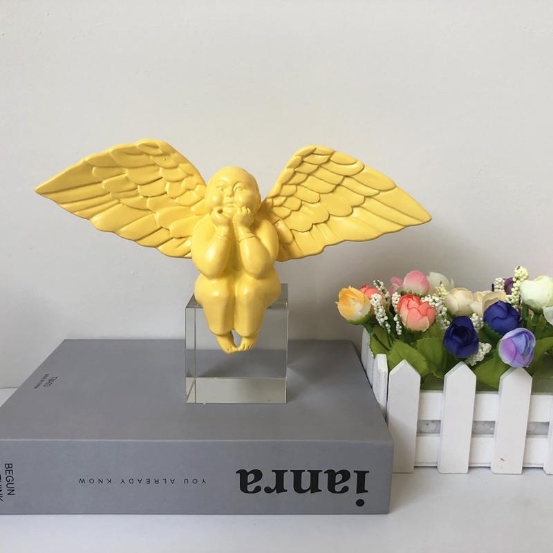 Creative Nordic Little Angel Ornaments for Simple and Fashionable Living Room and Children's Room Home Decoration
