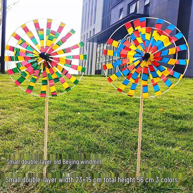 Children's Colorful Sunflower Sequin Pinwheel Toy