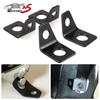 4PCS Seat Belt Mounting 90 Degree L-Bracket For 2 3 4 5 Point Racing Harness