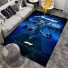Franco Colapinto Williams F1 Argentina Blue Helmet Racing Poster Area Rug Carpet for Fans Decor