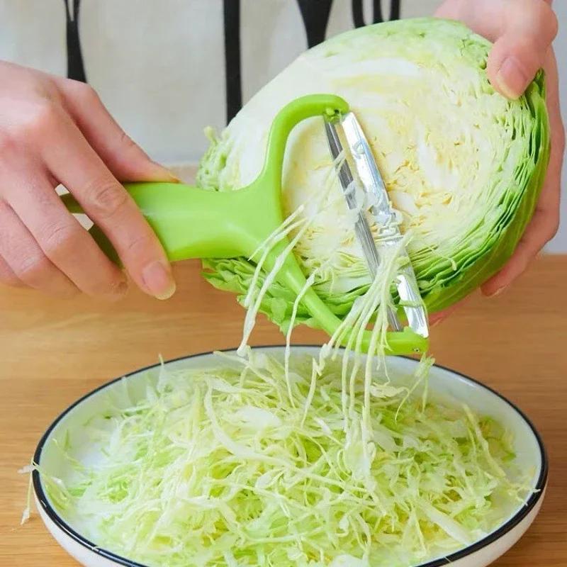 1/3/5pcs Peeler Vegetables Fruit Stainless Steel Cabbage Graters Salad Potato Slicer Kitchen Accessories Cooking Tools