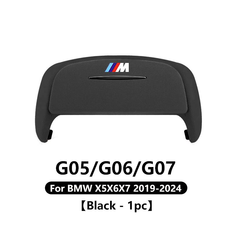 2025 Heißes Auto Graues Wildleder Sonnenbrillenetui Auto Dachaufbewahrung Zubehör Brillenetui Für BMW 5er Serie G60 X3 iX3 G01 X4 G02 X5 G05