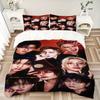 3Pcs Kpop Stars Fashion Bedding Sets For All Sizes New 3D Printed Bed Cover Comforter Duvet Cover Pillowcase Bedroom Decoration