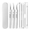 14PCS Higt Quality Acne Blackhead Removal Kit Nose Face Pore Cleansing Acne Needle for Ingrown Hair Comedones Extractor Skin Care Tool