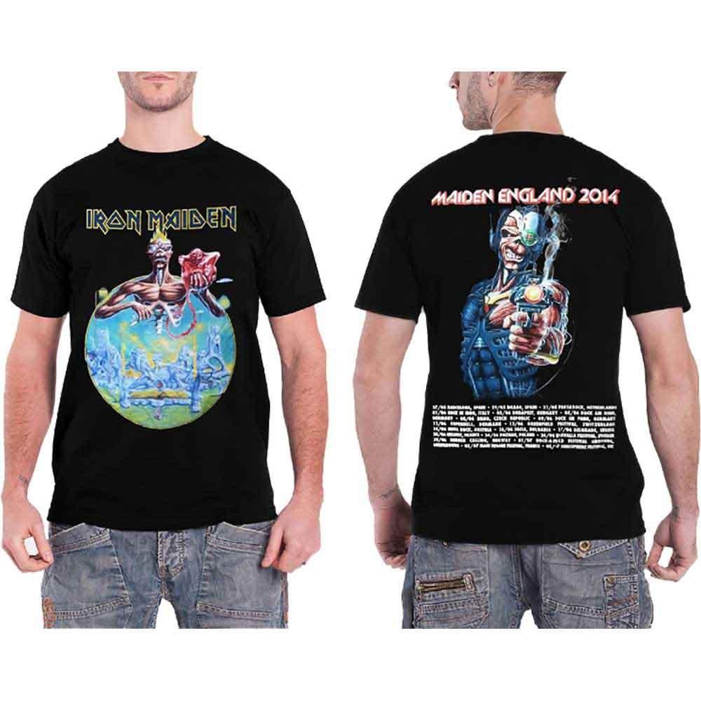 

Iron Maiden - England 2014 Tour Tee (T-Shirt) S