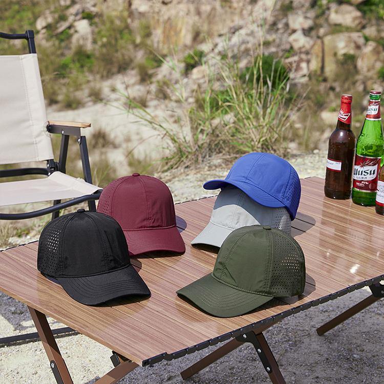 Women's & Men's Spring Summer UV Protection Baseball Cap Quick Drying Waterproof Duck Tongue Net Hat Breathable Nylon Material