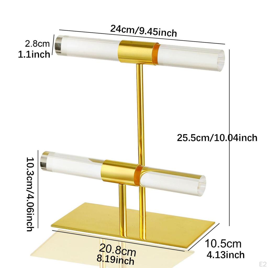 Schmuckständer Armbandhalter Tragbares Accessoire-Regal Multifunktionaler Organizer Ohrring