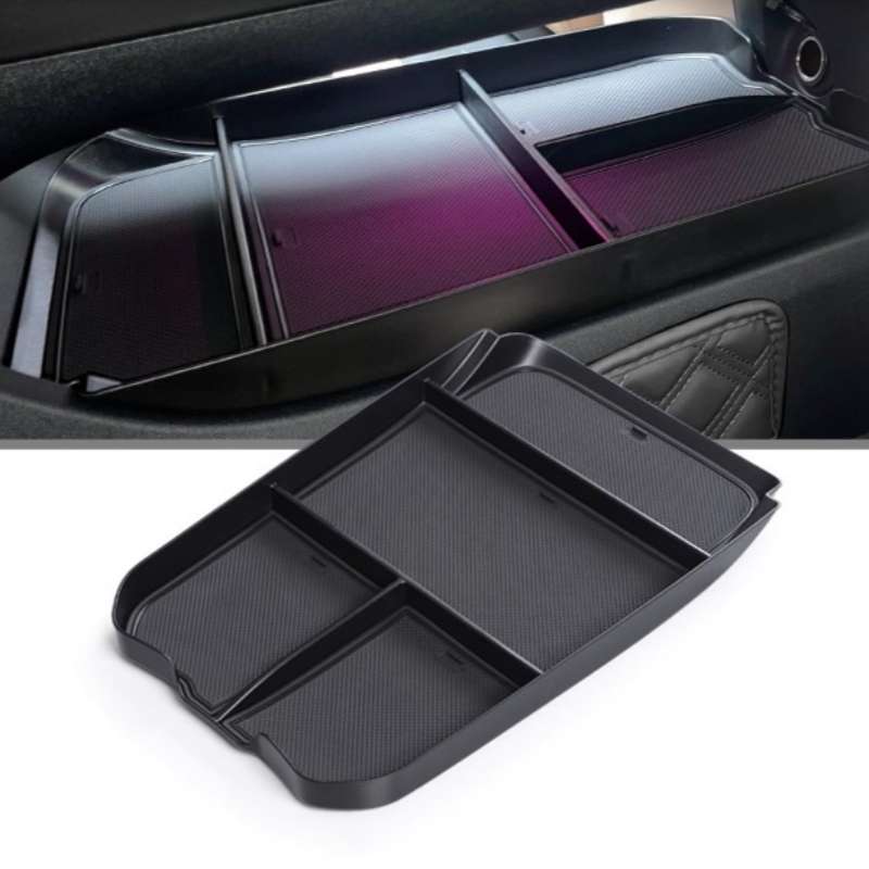 Car Central Control Armrest Box Storage Box For NIO ET5   2024 Car Storage Organizing Accessories чёрный