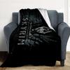 Elder Scrolls Flannel Blanket Throw Blanket Soft Warm Sofa Bed Camping Home Decor Unique Christmas Gift C9261324