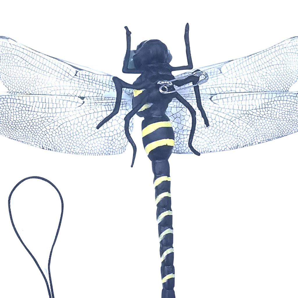 Dragonfly Model Realistic Ornament for Fishing Camping Decoration