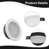 Duct Vents Round Louvered Vents Ventilation Adjustable Air Volume