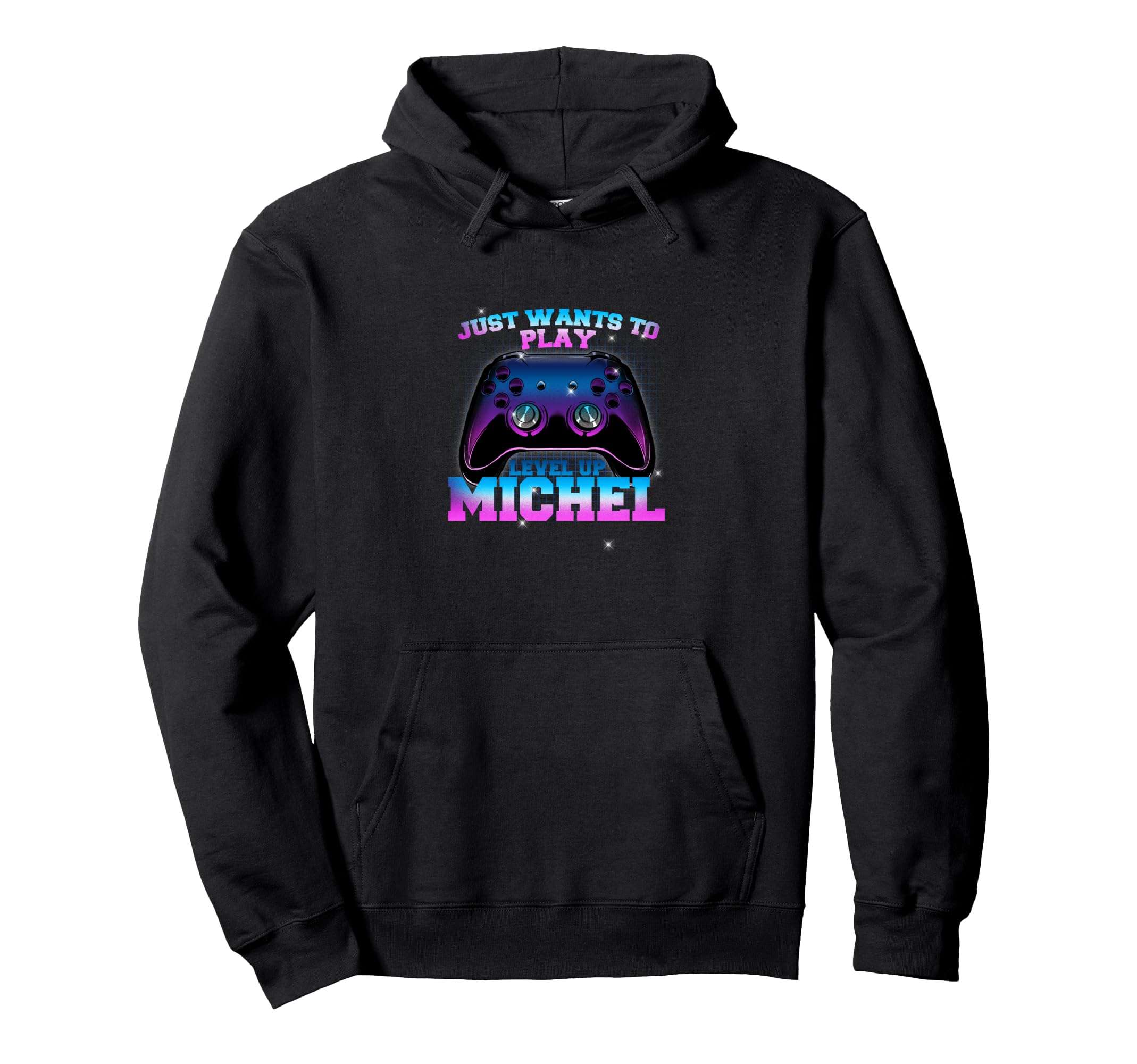 MICHEL - LEVEL UP with Controller: JUST WANTS TO PLAY (hoodie)