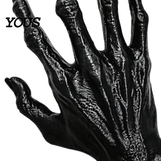 Gothic Hand Ring Holder 3D Printed Skeleton Jewelry Display Stand for Rings Earrings, Organizer Unique Earring Storage Tray Bracelet Watch, Halloween