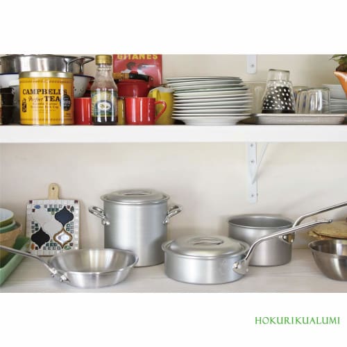 Hokuriku Aluminum Frying Pan, 30cm, Gas Stove Only, Lightweight, S-AL Meister, Made in Japan