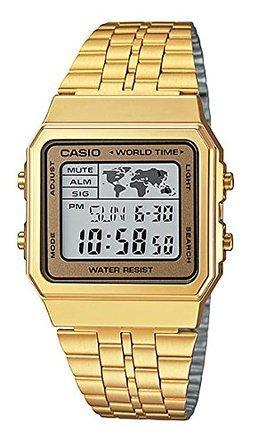 

Casio CASIO MEN S DIGITAL WORLD TIME A500WGA-9DF STAINLESS STEEL WATCH Men s Watch