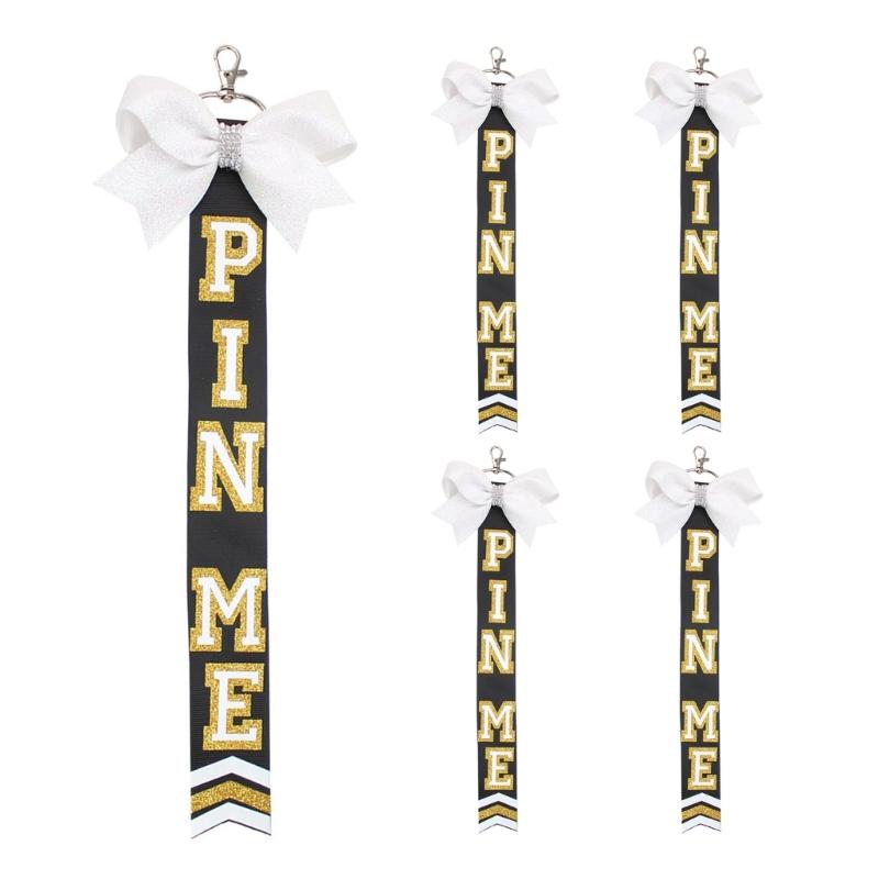 Sada 5 klíčenek roztleskávaček Dekorace na batoh Soutěž roztleskávaček Talisman pro štěstí na hry a akce