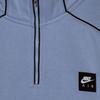 Nike Air Sweatshirts Men's Light Blue Stand Collar Moderate II3144-407