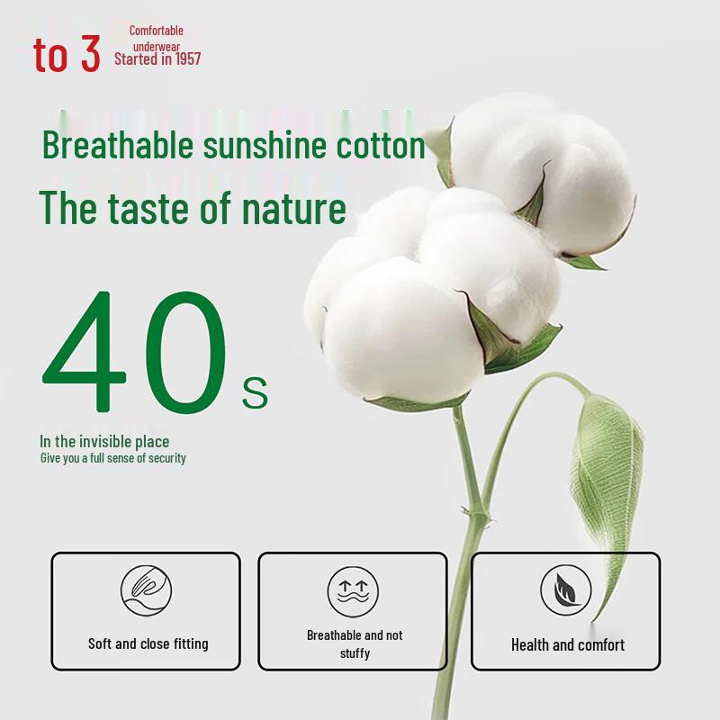 Hongdou Men's Antibacterial Combed Cotton Printed Boxer Briefs 5-Pack