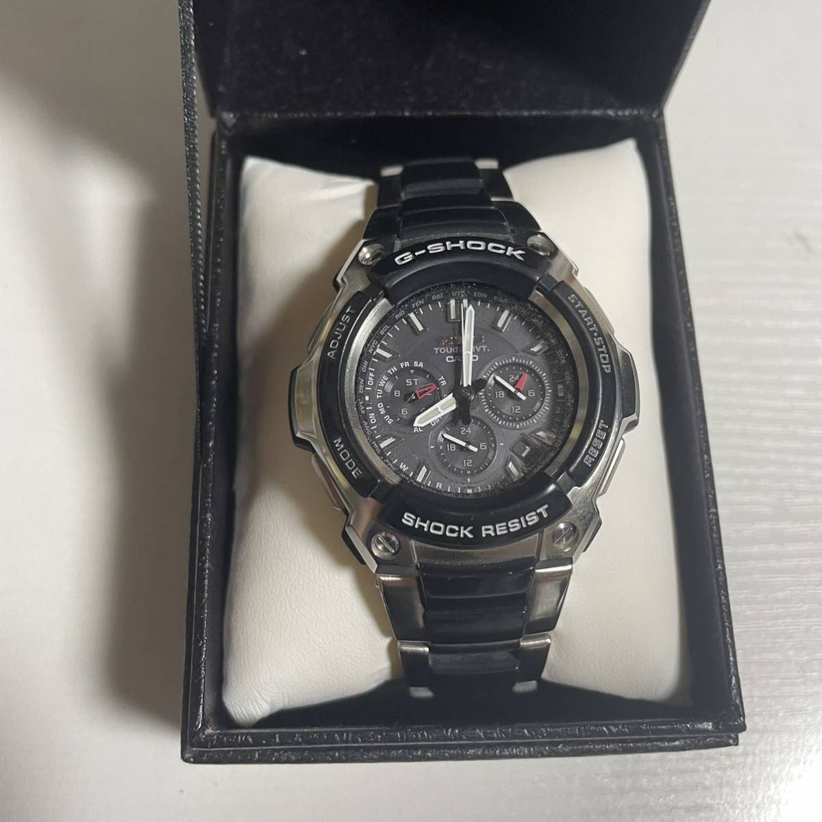 [Б/У] CASIO G-SHOCK MTG-1200 Сделано в Японии Солнечные Радиоуправляемые Часы MT-G Рабочее Хорошее Состояние