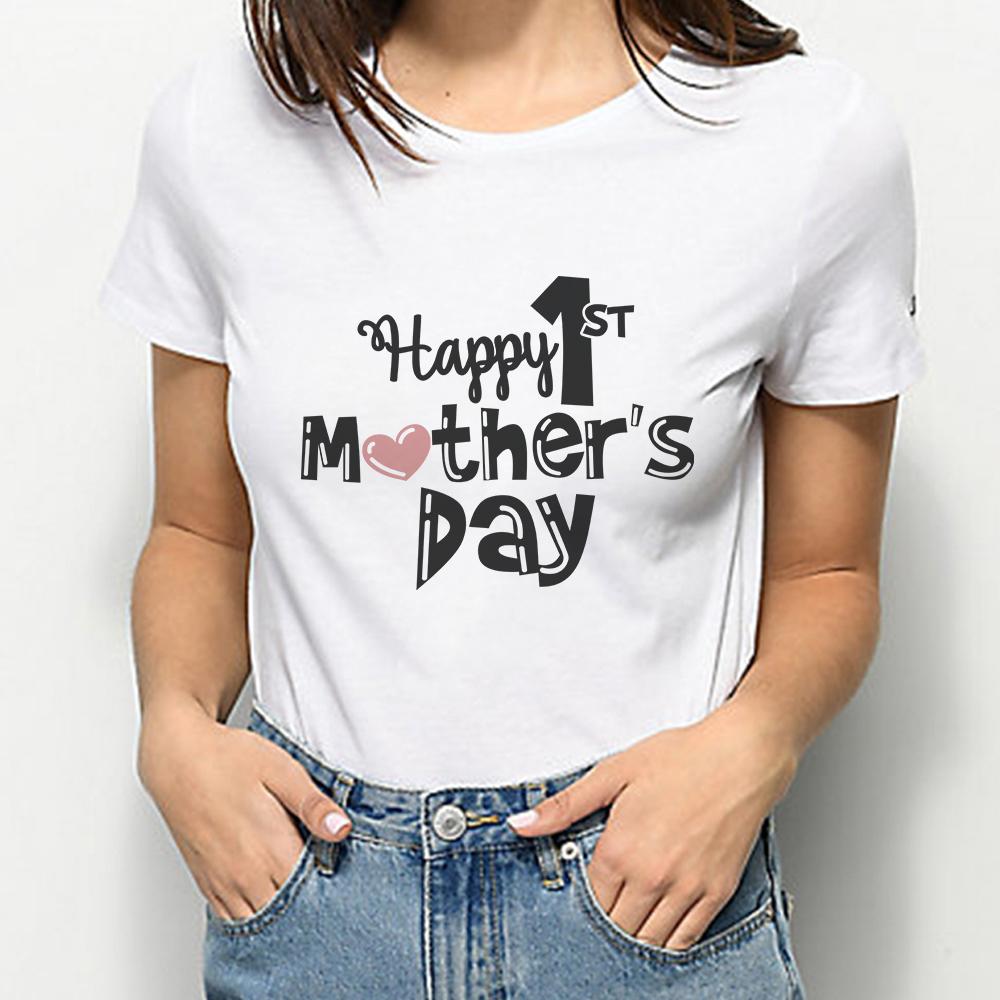 Women S Summer Shirt Happy Mother S Day Letter T Shirt Give Yourself A Gift O