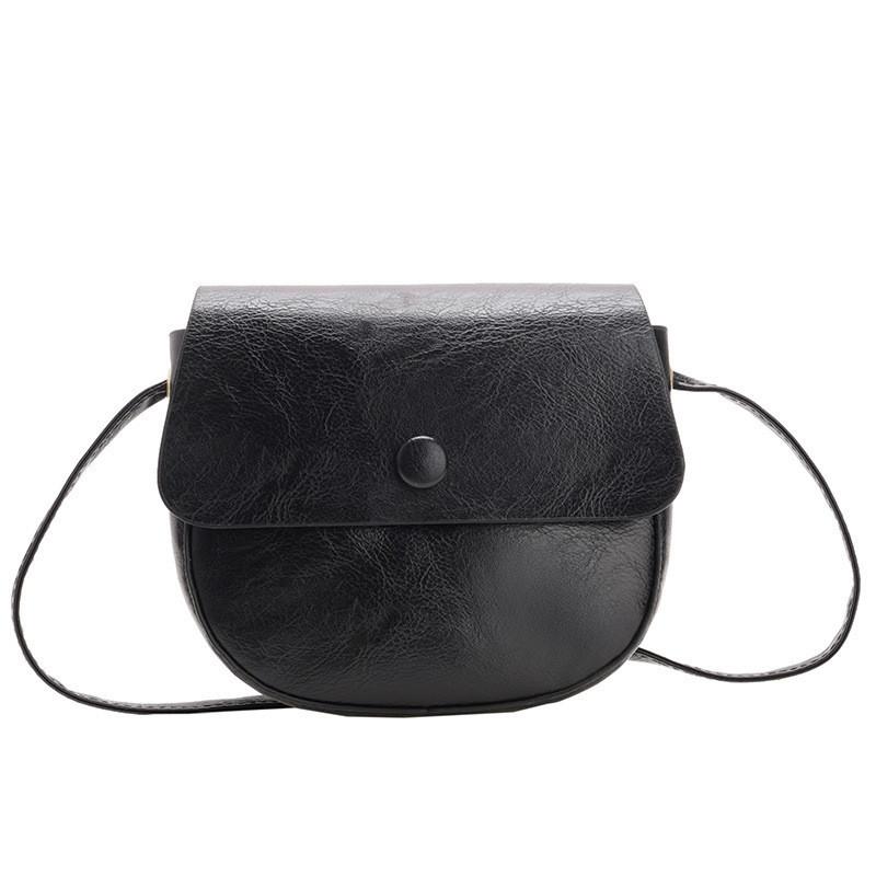 Elegant And Versatile Small Square Shoulder Bag For Women 2024 Summer New Pu Leather чёрный