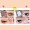 Single Color Eye Shadow Plate Shiny Crystal Glitter Eye Makeup Brightening Female Pearlescent Thin and Glittering Earth Color Flashing Smoky Makeup