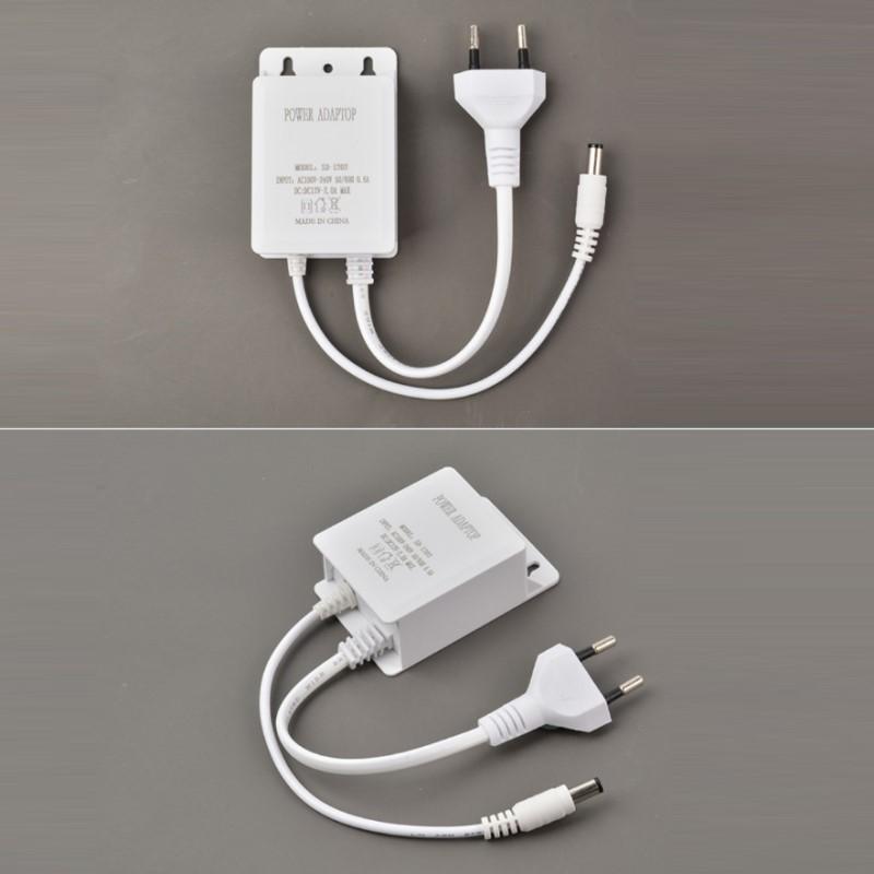 100V-240V AC zu 12V DC Wasserdichter Außennetzteil - US/EU-Stecker für europäische Stromversorgungsladegerät