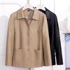 Elegant Faux Sheepskin Coat for Women Outerwears Faux Leather Jackets Female Top