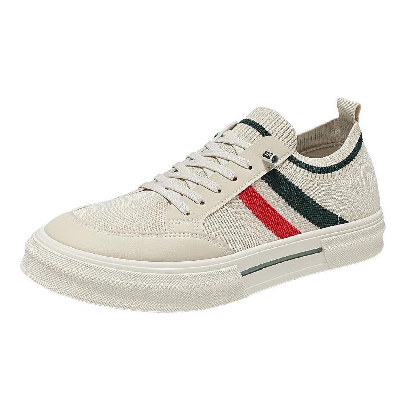 Men Summer Casual Sports Sneakers Breathable SlipOn Mesh Men's Shoes Board Soft Soled Youth Trend Slip Canvas Shoe