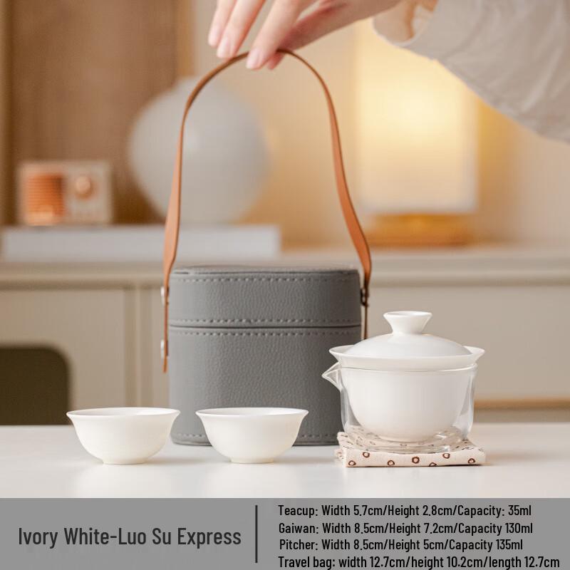 White Porcelain Express Tea Set