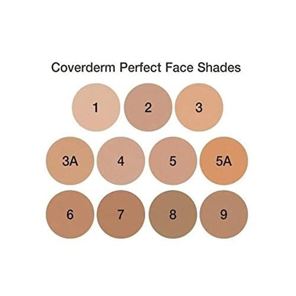 Coverderm Perfect Cover Face Waterproof Makeup No. 2 30ml 2 Pieces