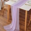 Polyester Party Bridal Tablecloth 30x300cm Wedding Table Cloth  Wedding Birthday Party