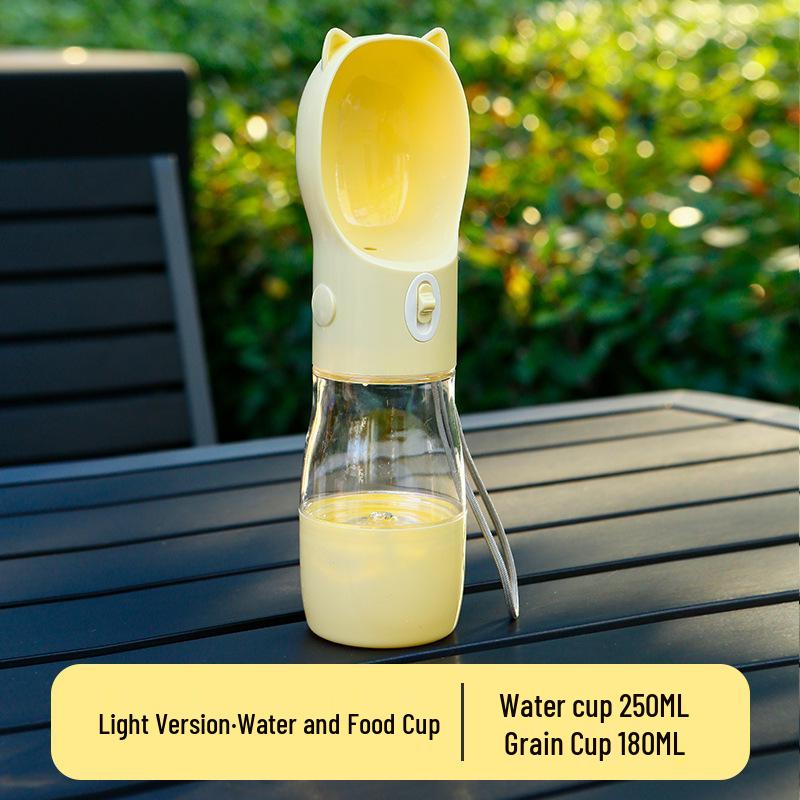 Portable Dog Water and Food Cup for Outdoor Walks